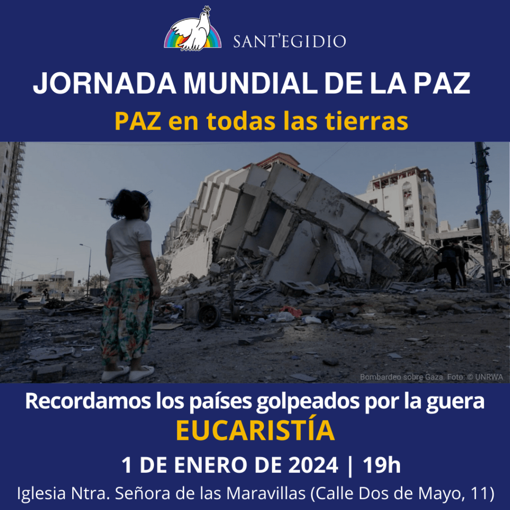 1ENE Eucaristía en la Jornada Mundial de la Paz Sant'Egidio Madrid